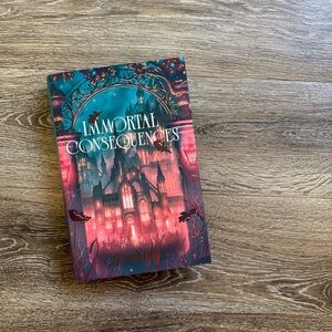 Immortal Consequences by I.V. Marie, Fairyloot Exclusive Edition, Hardcover Book